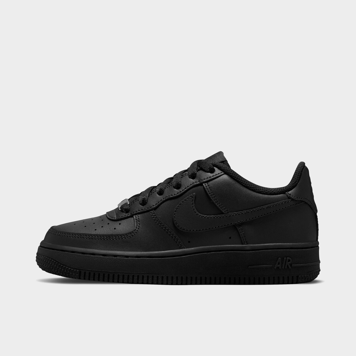 Низкая повседневная обувь Nike Air Force 1 для больших детей, черный — фото 2