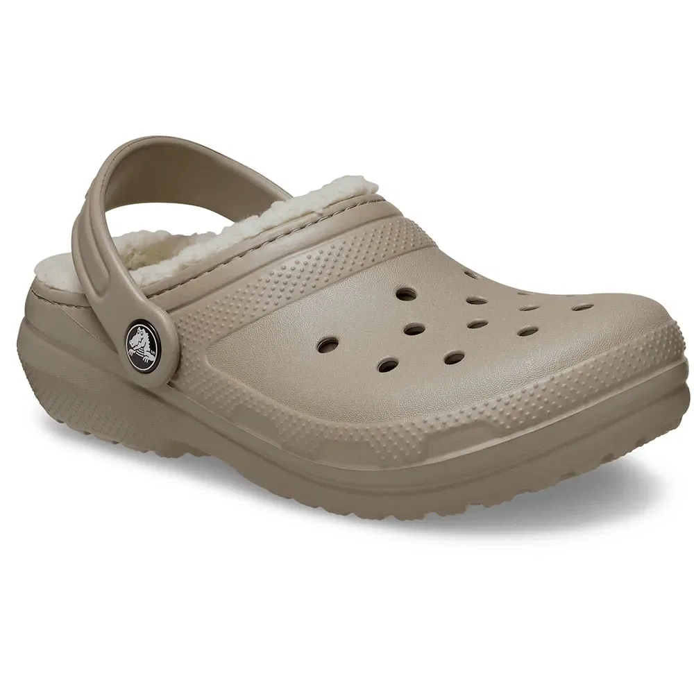 Сабо Crocs Classic Lined, бежевый