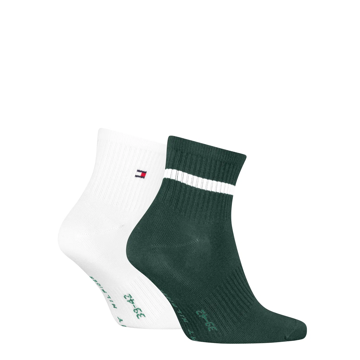 Мужские короткие носки Tommy Hilfiger, Deep Green — фото 2