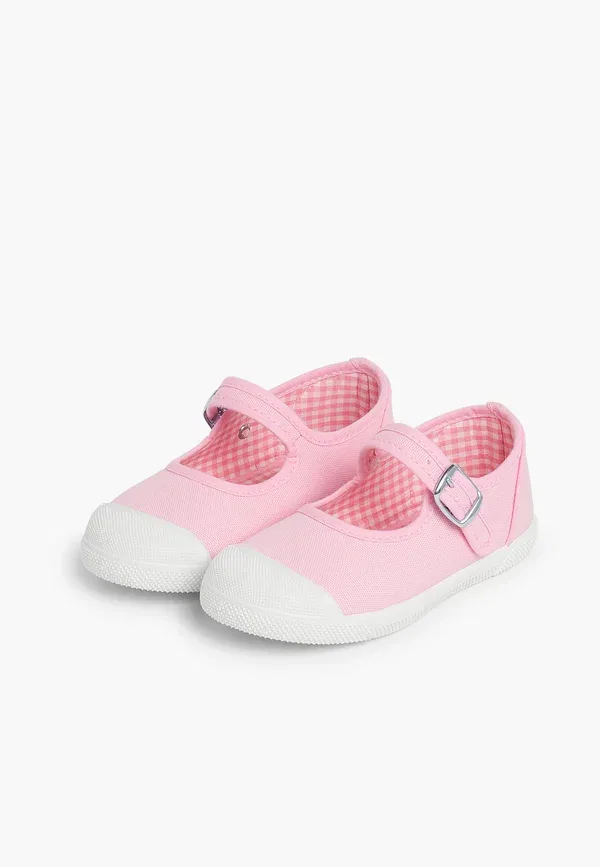 Туфли с пряжкой Baby shoes Pisamonas rosa, розовый — фото 2