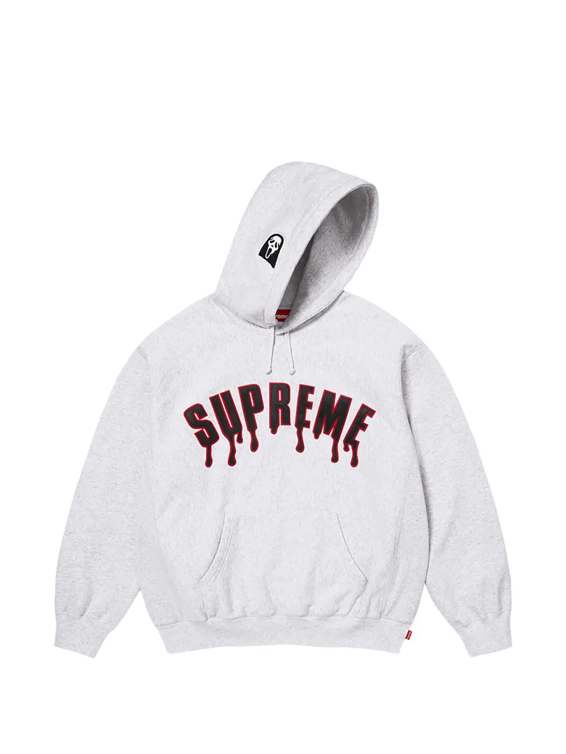 Худи Ghostface Arc Supreme, серый