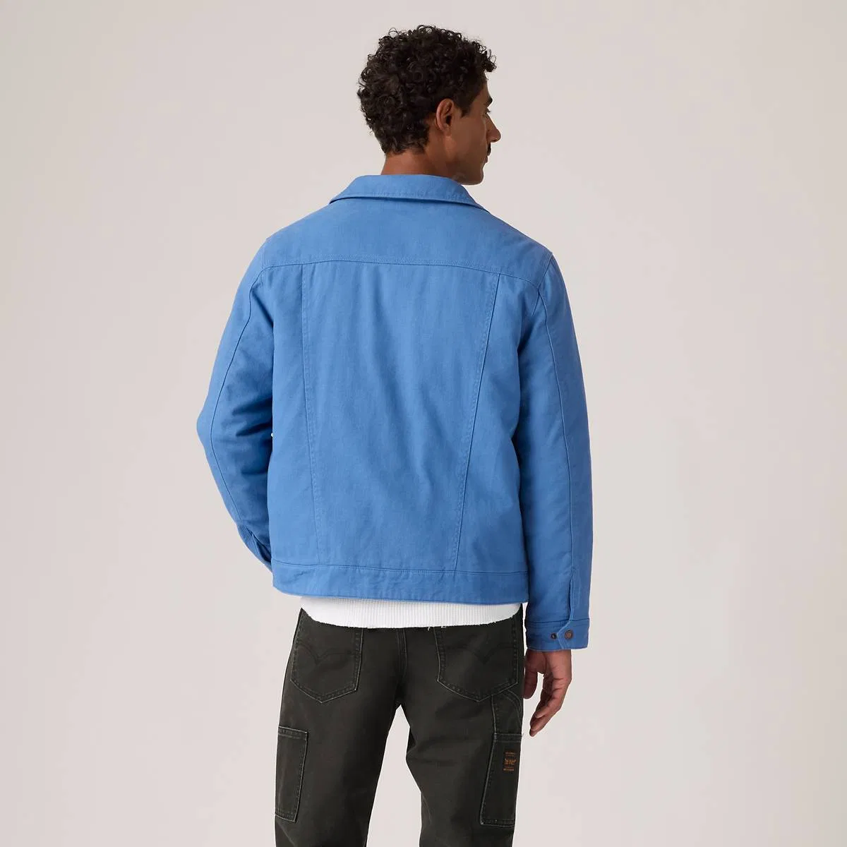 Рабочая куртка Levi's, Delft Blue - Blue — фото 4