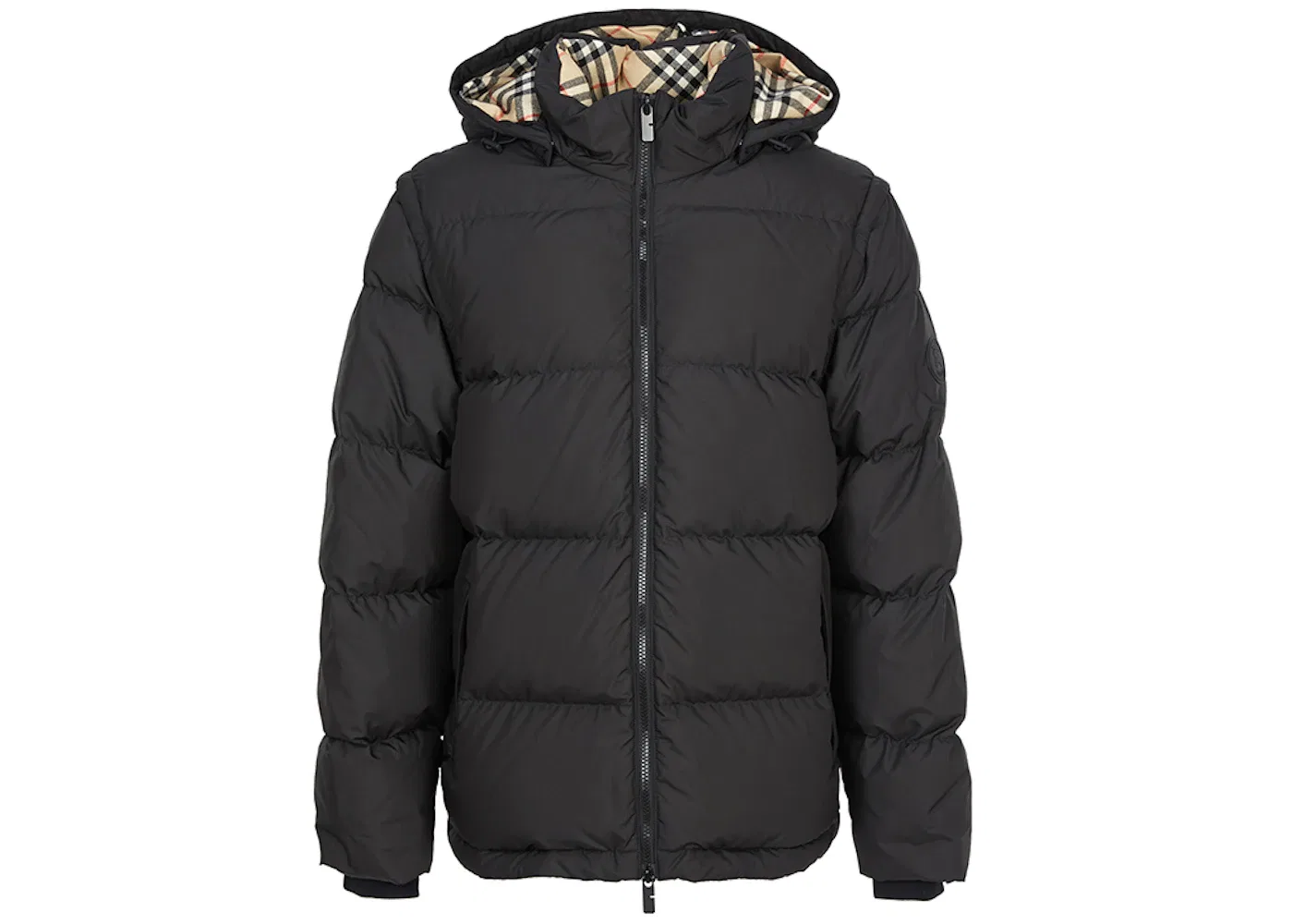 Мужской джемпер с воротником-хомутом Burberry, Black