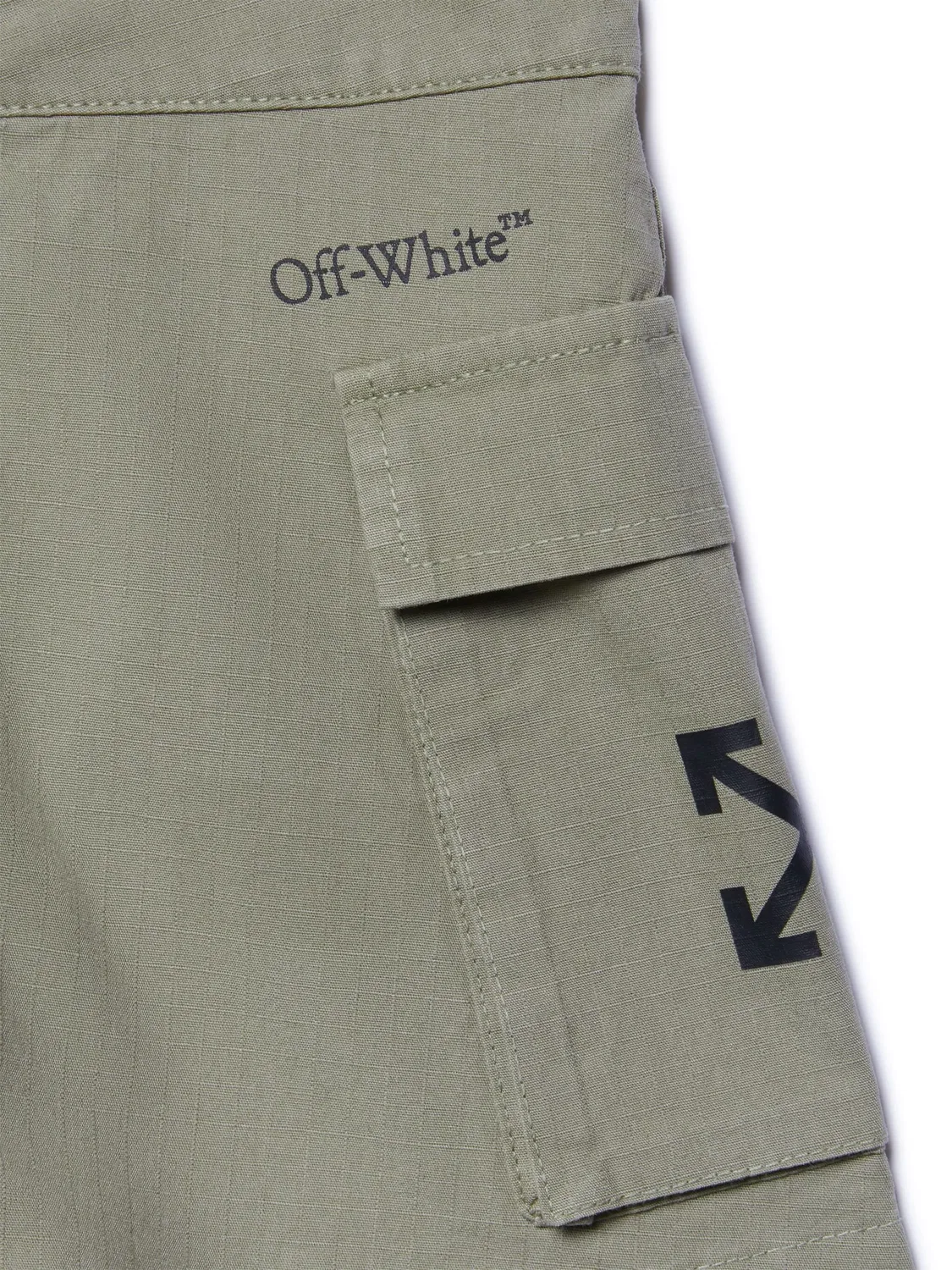 Юбка-карго Bookish OFF-WHITE, зеленый — фото 2