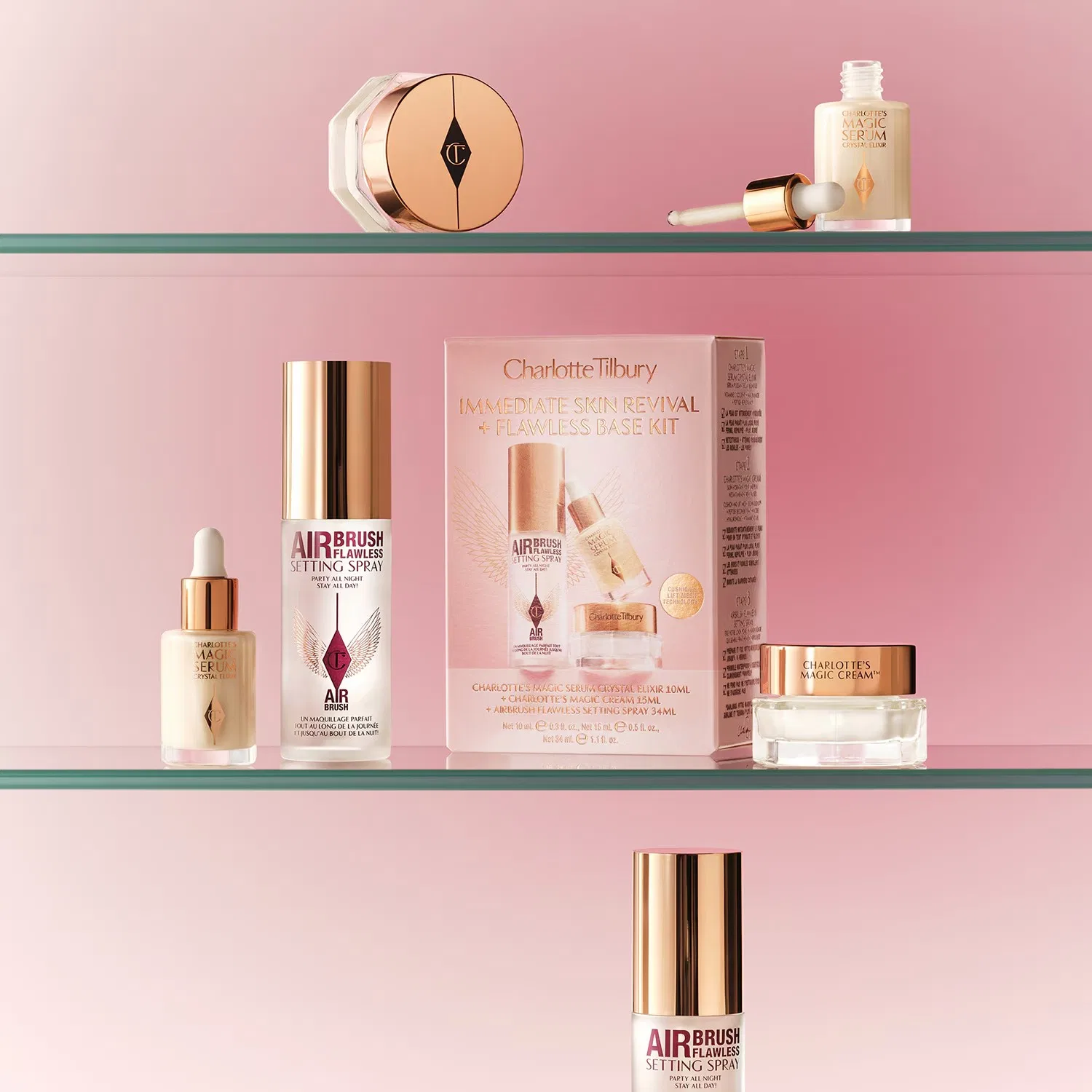 Набор для лица с сывороткой, кремом и спреем, 10 мл + 15 мл + 34 мл, CHARLOTTE TILBURY — фото 4