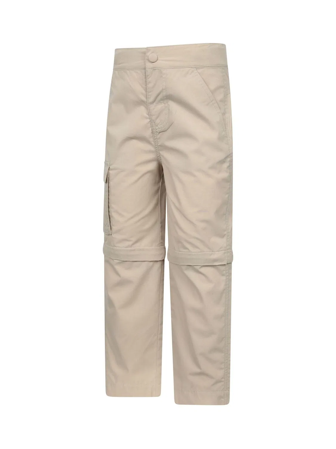 Брюки трансформеры Mountain Warehouse Active Kids Quick Drying Zip Off, кремовый — фото 4