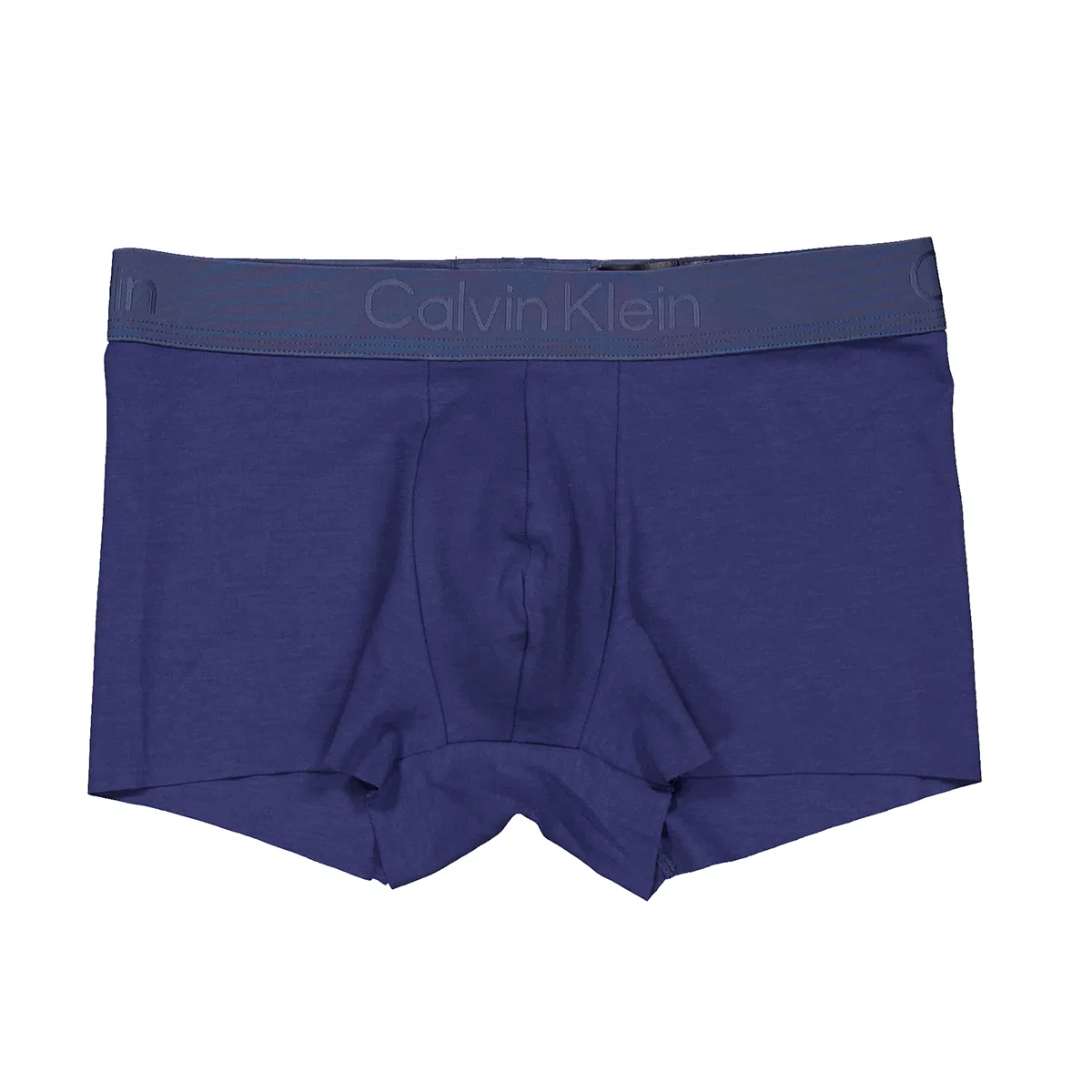 Трусы Calvin Klein Blue Indigo Cotton-Blend Trunks, Blue Indigo