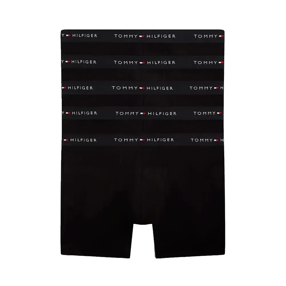 Мужские боксеры с принтом Tommy hilfiger, Black