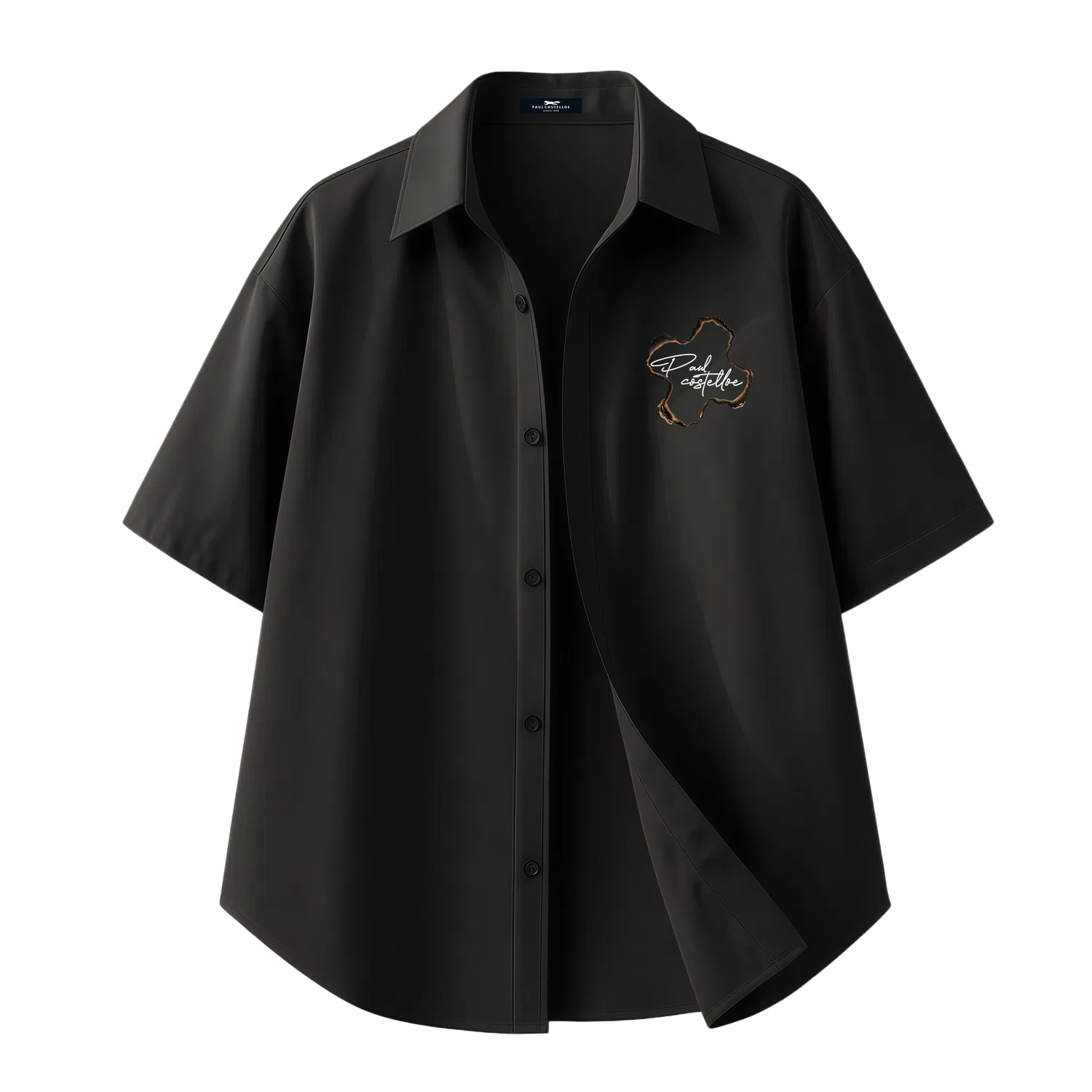 Детская рубашка с воротником Black Paul Costelloe