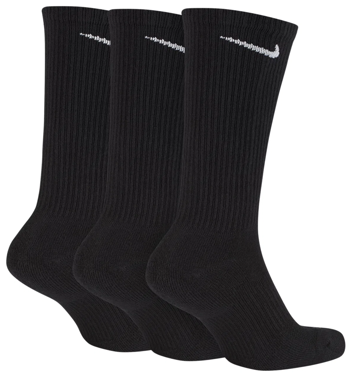 Мужские носки 3 пары Dri-FIT Crew Nike, черный/белый — фото 3