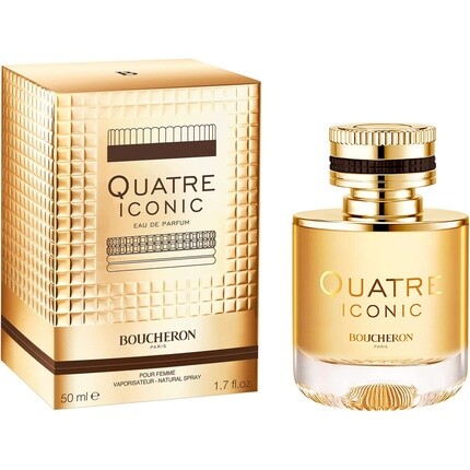 Boucheron Quatre Iconic Eau De Parfum Spray For Women 50ml — фото 3