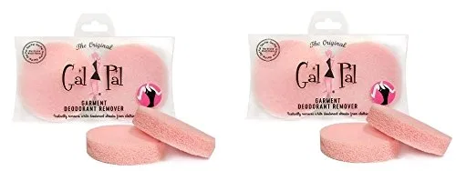 Губка для удаления следов дезодоранта Bath Accessories, 2 шт, 2.08 г, Белый