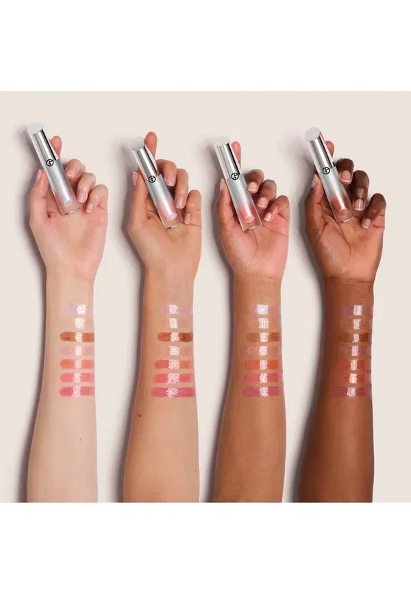 Блеск для губ Prisma glass icy plumper 3.5 мл Armani Beauty, цвет cool mauvy pink — фото 3