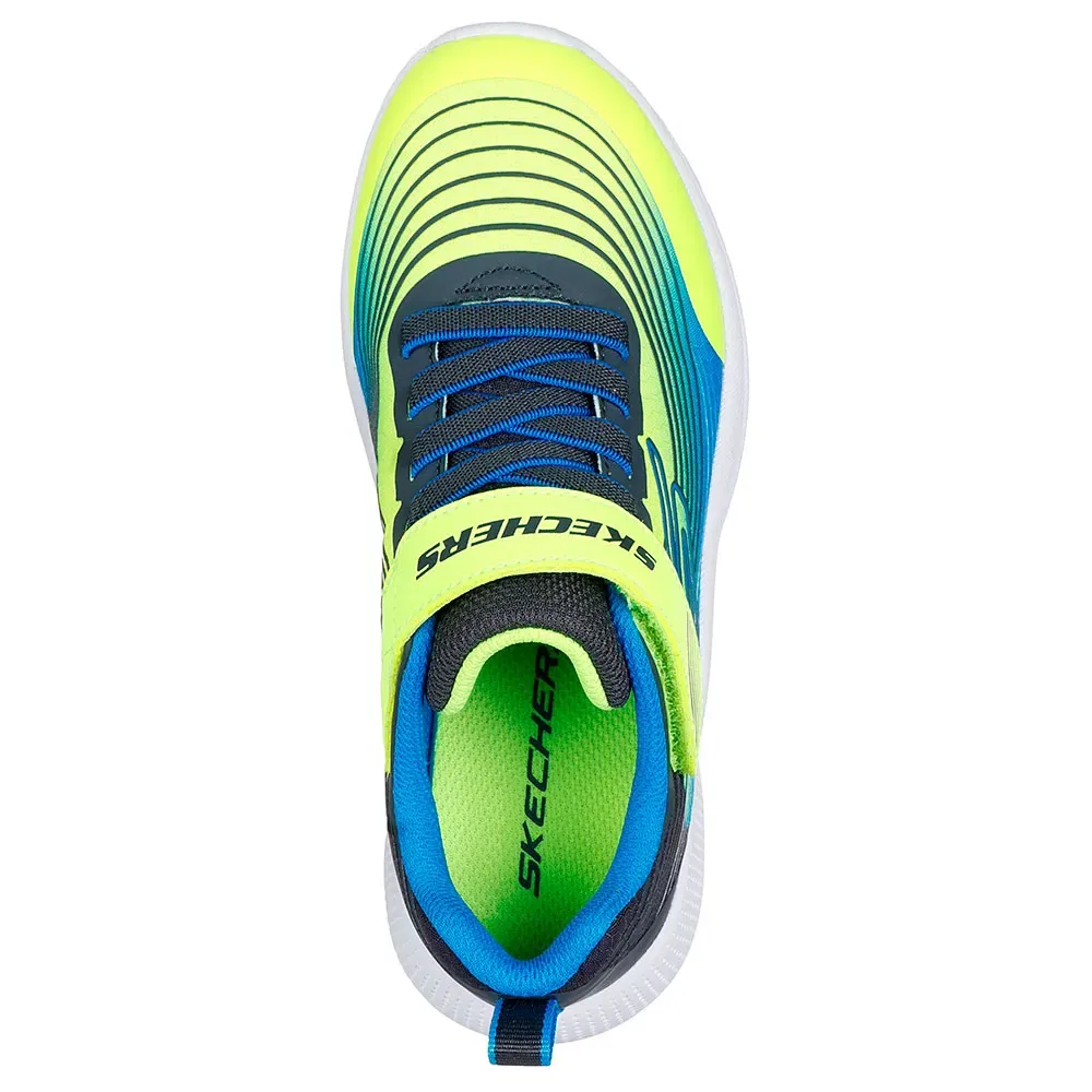 Кроссовки Microspec Advance Skechers, желтый — фото 4