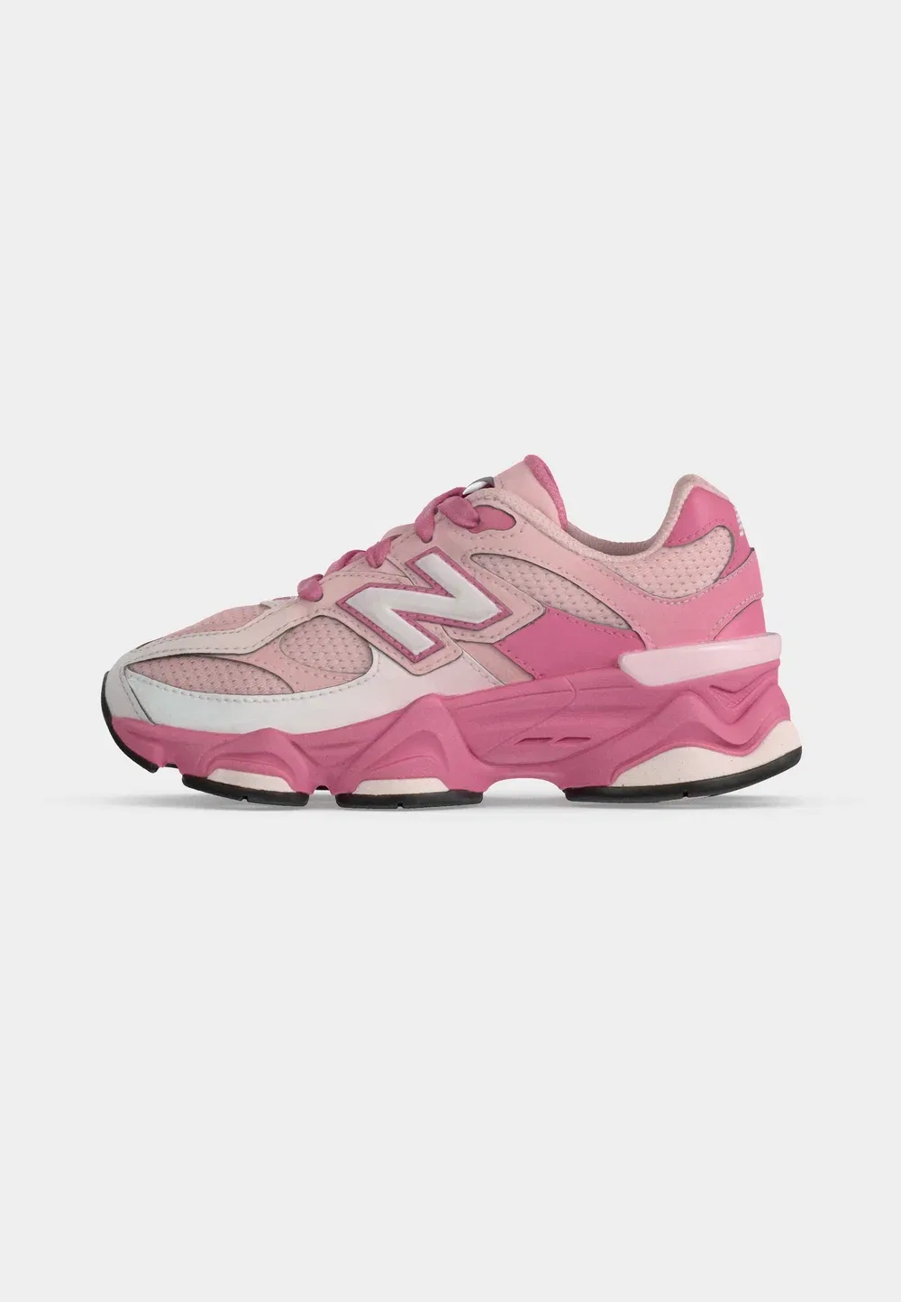 9060 унисекс - кроссовки New Balance, Pink Salt/Pink Eraser — фото 2