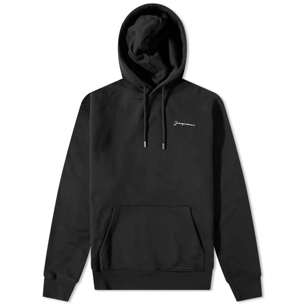 

Толстовка Jacquemus Logo Popover Hoody, Черный, Толстовка Jacquemus Logo Popover Hoody