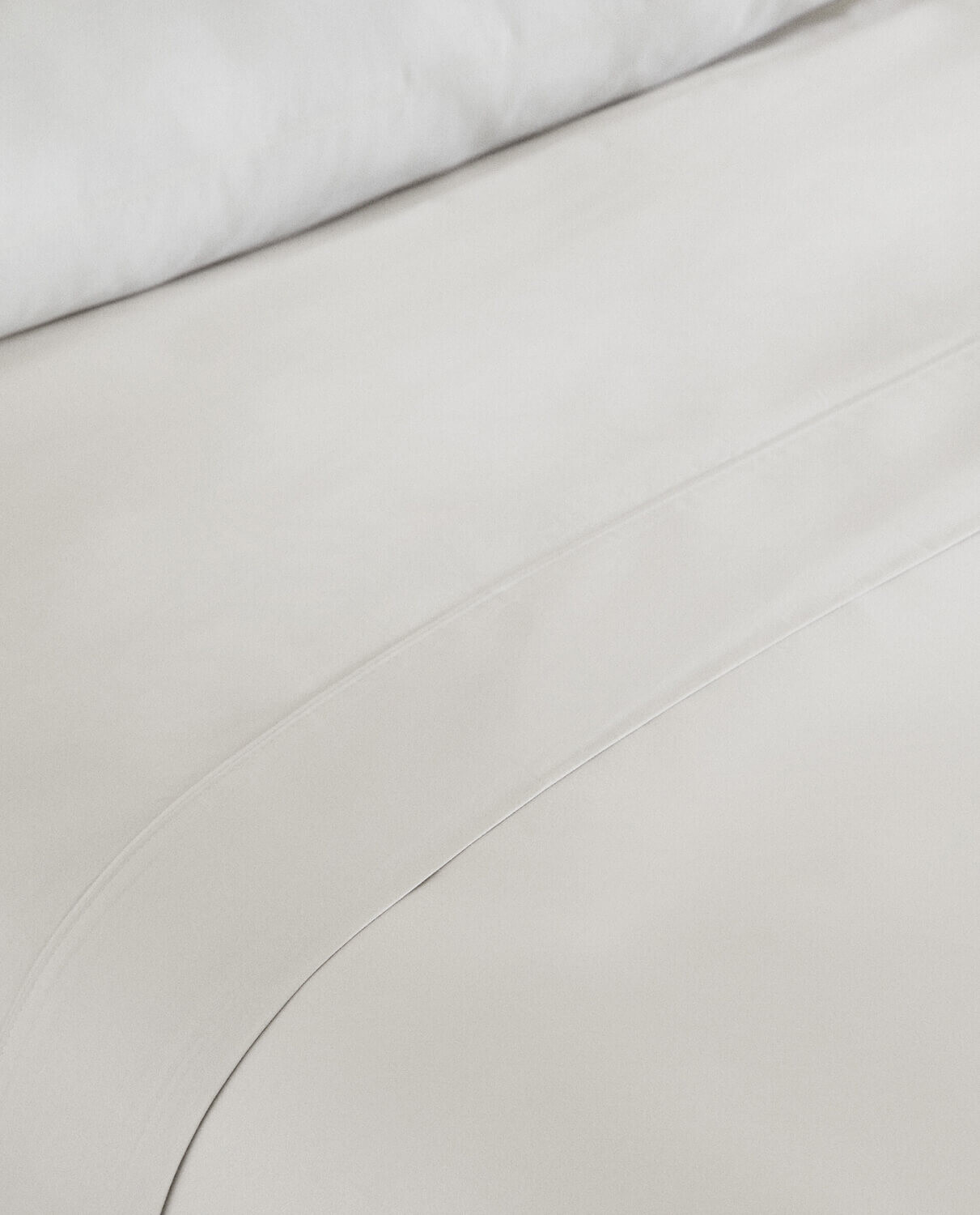 Пододеяльник  Zara Home Sateen, серебристый — фото 3