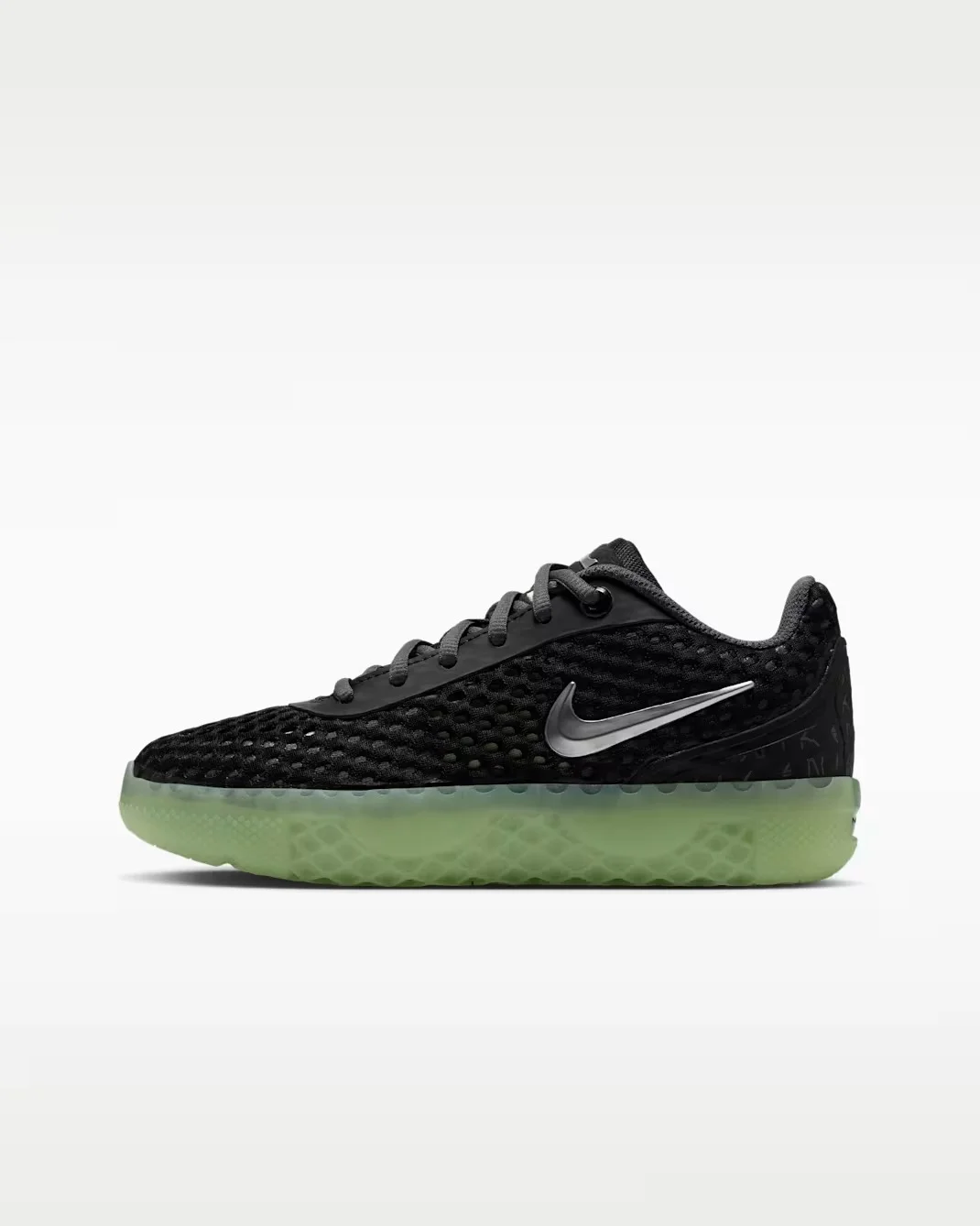 Кроссовки подростковые Nike LeBron Witness X, черный/зеленый