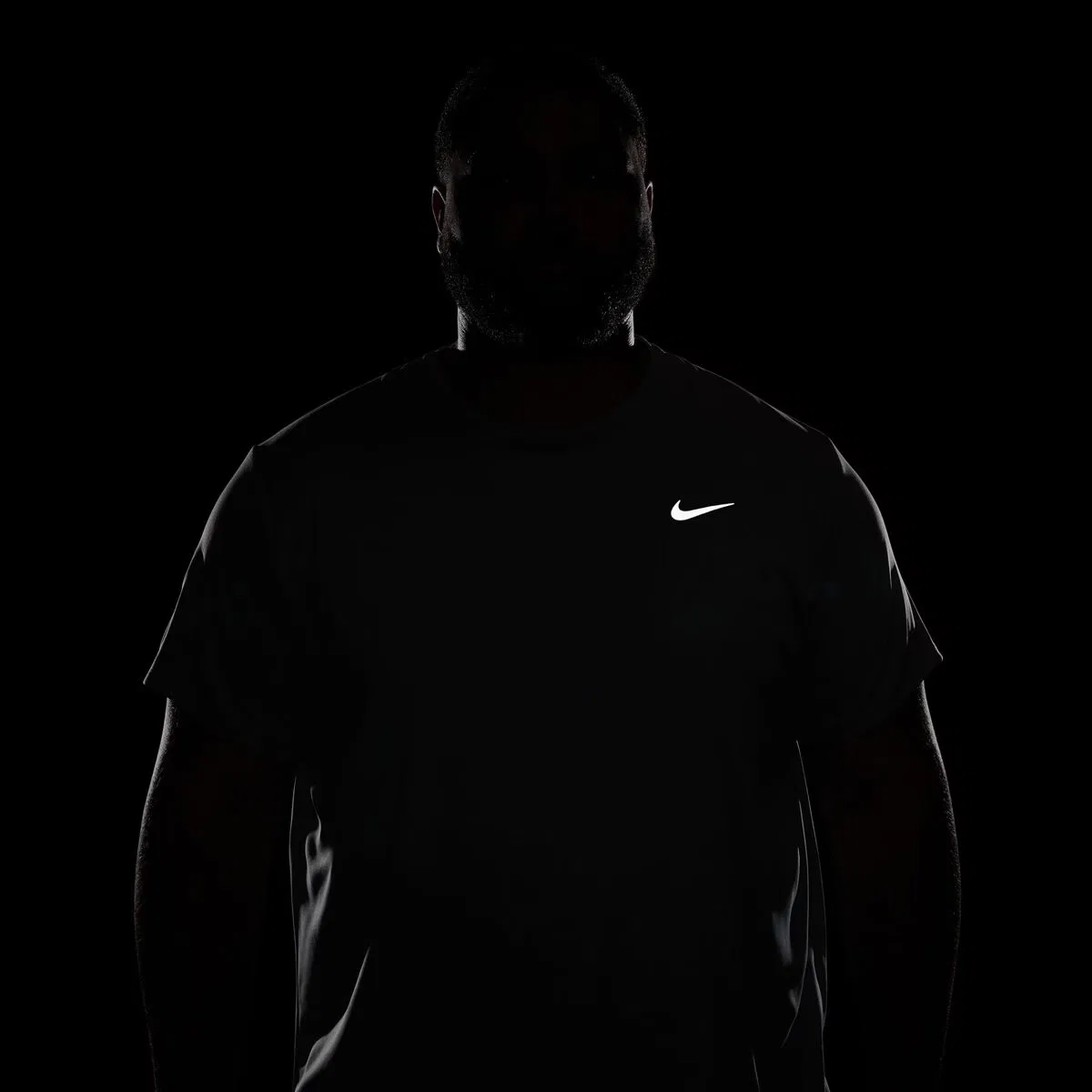 Мужская футболка Nike Dri-FIT UV Miler, Grey Fog/Particle Grey/Reflective Silver — фото 2