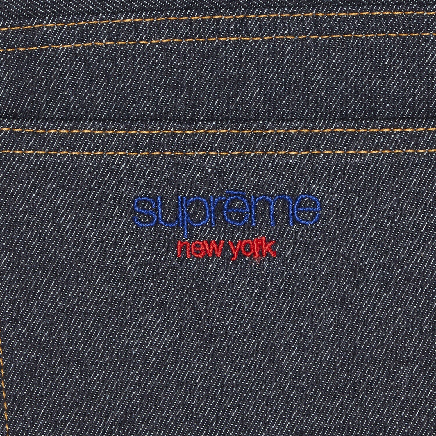 Джинсы Supreme Rigid Baggy Selvedge, Rigid Indigo — фото 3