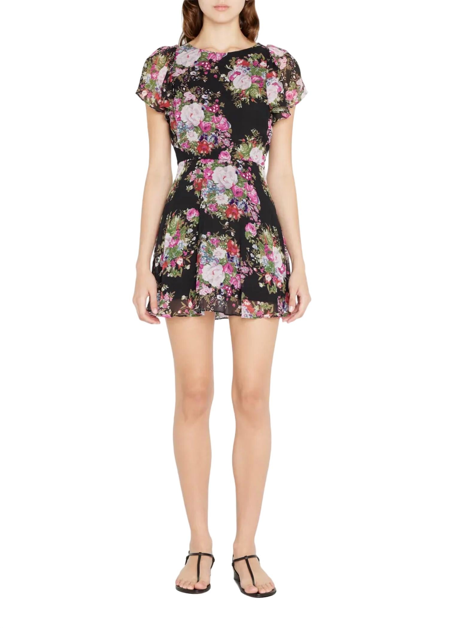 

Платье Garner в черном цвете Midnight Muse LoveShackFancy