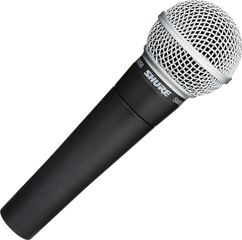 

Кардиоидный динамический вокальный микрофон Shure SM58 Handheld Cardioid Dynamic Microphone