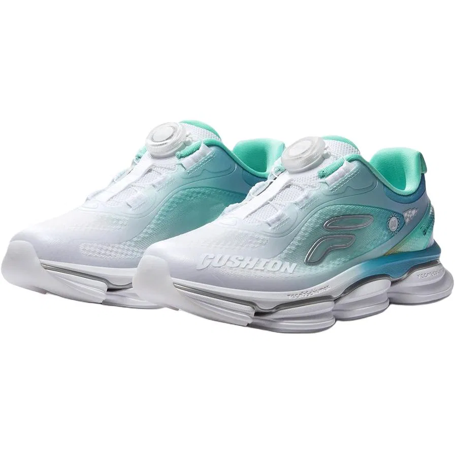 Детские кроссовки для бега FILA KIDS ROROGO Rebound лотос-зеленый — фото 4