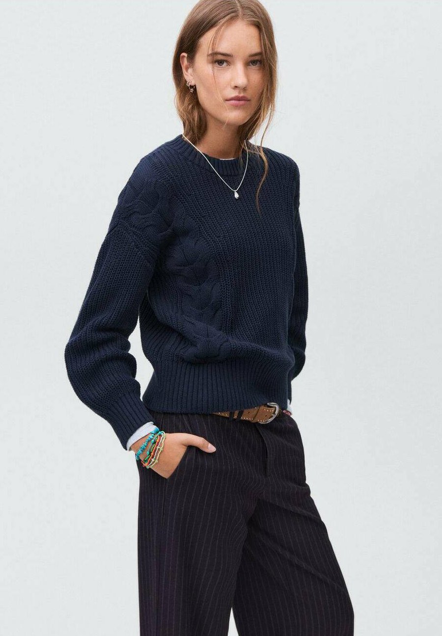 

Джемпер Mango Kids TEEN, Navy/Royal Blue