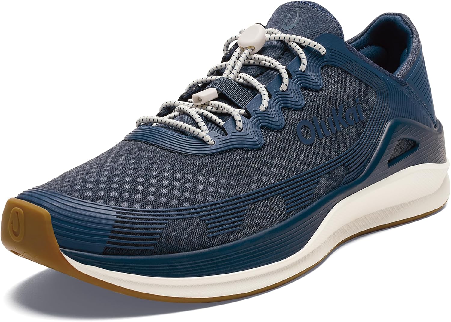 

Мужские водные кроссовки OLUKAI 'Ahi, готовые для воды, с индивидуальной шнуровкой, легкие и дышащие, с улучшенным сцеплением и устойчивостью, синий