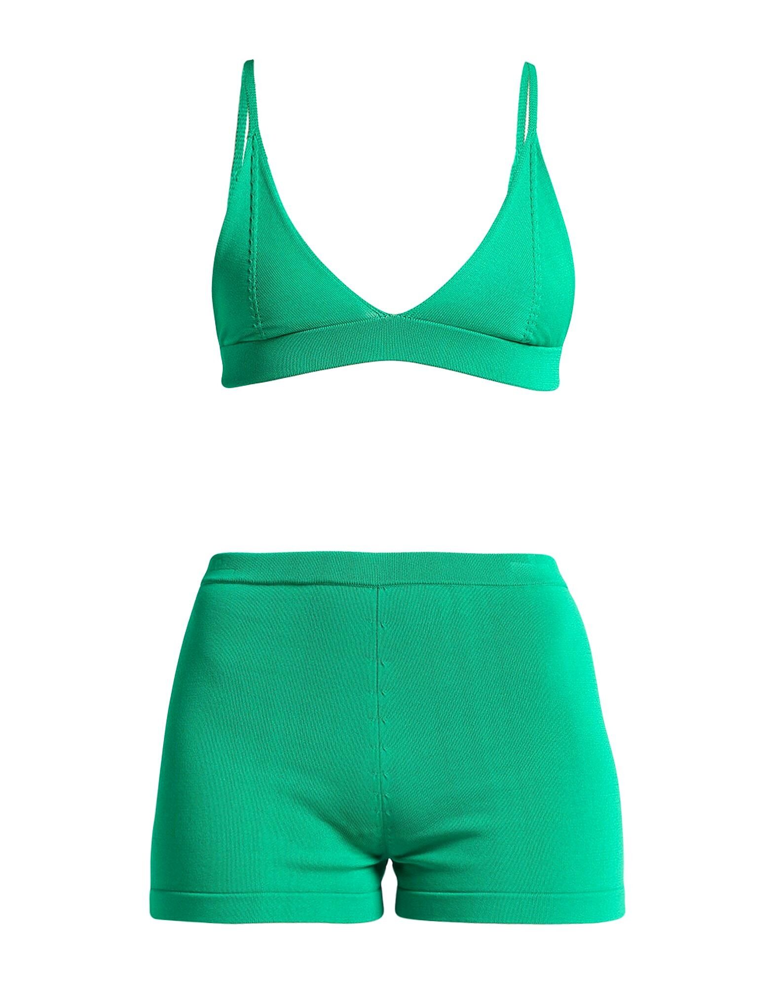 

Спортивный комплект, топ и шорты Federica Tosi, зеленый