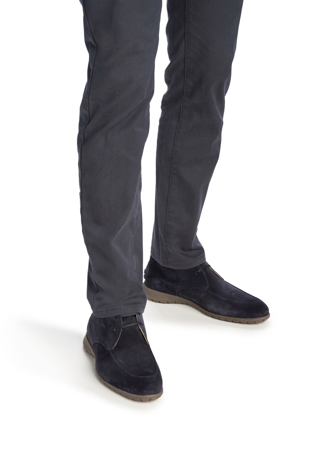 

Спортивные туфли на шнуровке De Walker 04.0 Floris van Bommel, цвет darkblue