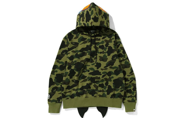 

Толстовка унисекс A Bathing Ape, зеленый