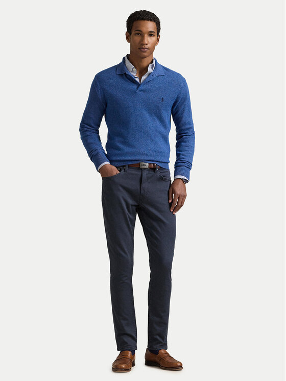 Чиносы slim fit 710812262005 Polo Ralph Lauren, синий — фото 2