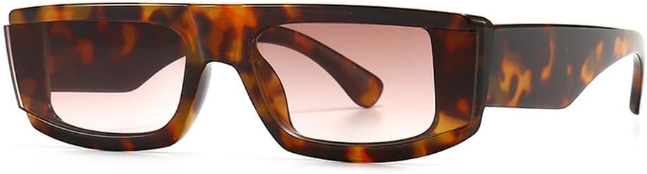 

Модные винтажные солнцезащитные очки в узкой оправе для женщин и мужчин, стильные ретро-очки маленького прямоугольного размера с защитой от УФ-излучения UV400 HVTVTLA, C2