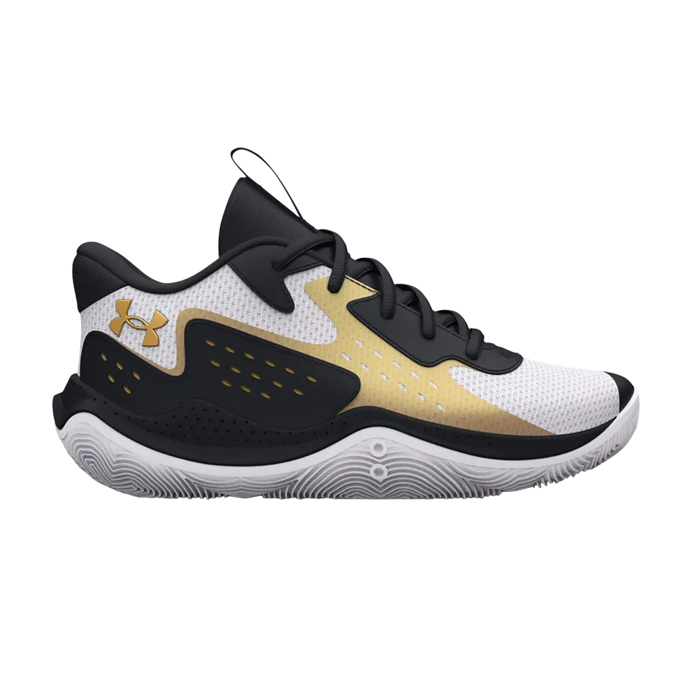 

Кроссовки JetWhite Metallic Gold' Under Armour, белый