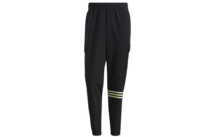 

Трикотажные спортивные штаны мужские черные Adidas Neo, черный