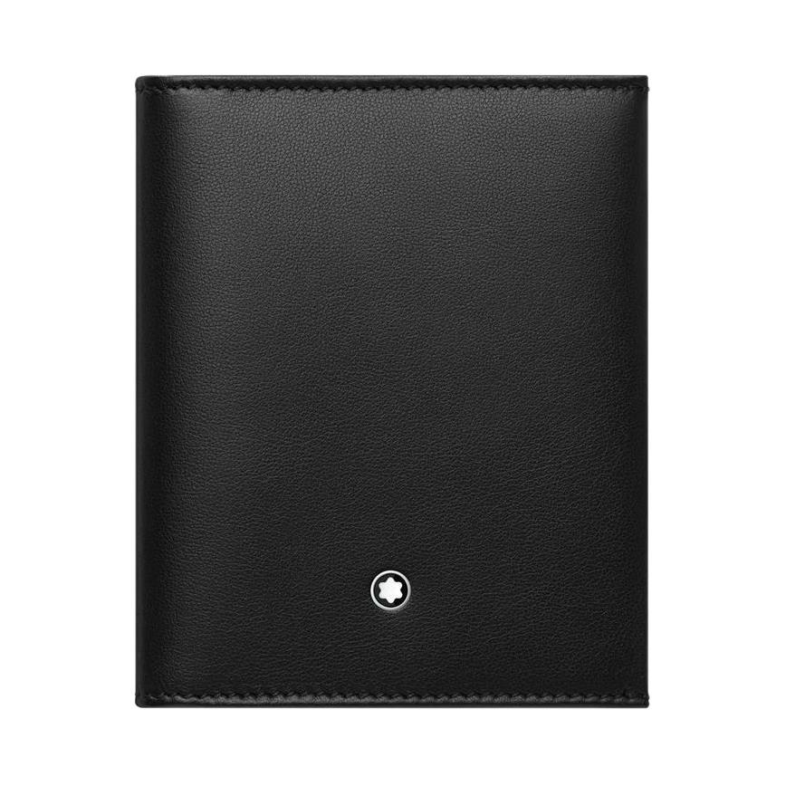 

MONTBLANC Кожаный картхолдер мужской черный