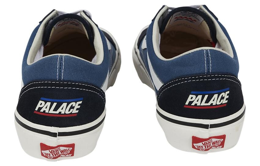 Vans Skate Old Skool Palace Navy White — фото 4