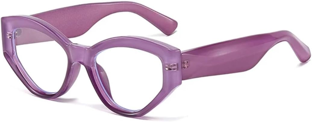 

Солнцезащитные очки с защитой UV400 | «Кошачий глаз», прозрачный градиентный цвет | для женщин и мужчин, для занятий спортом на открытом воздухе и вождения DSVIGF, Purple