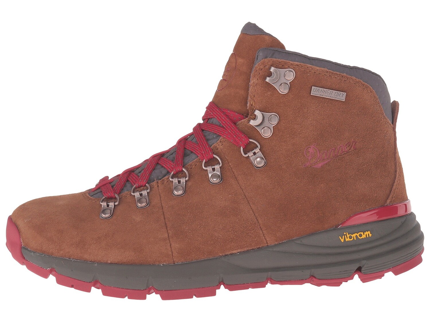 

Треккинговые ботинки Danner Mountain 600 4.5", коричневый/красный