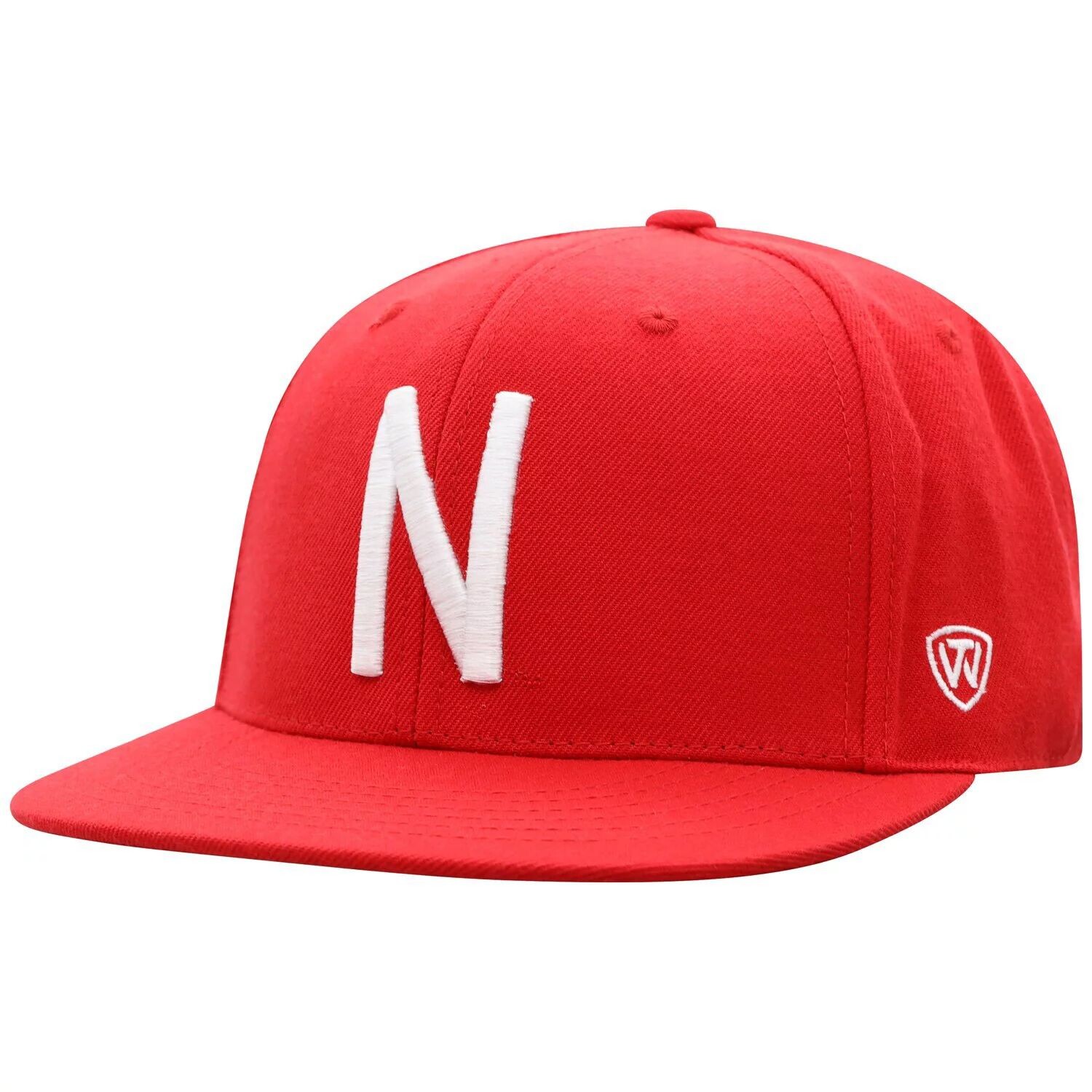 

Мужская приталенная шляпа Top of the World Scarlet Nebraska Huskers Team Color
