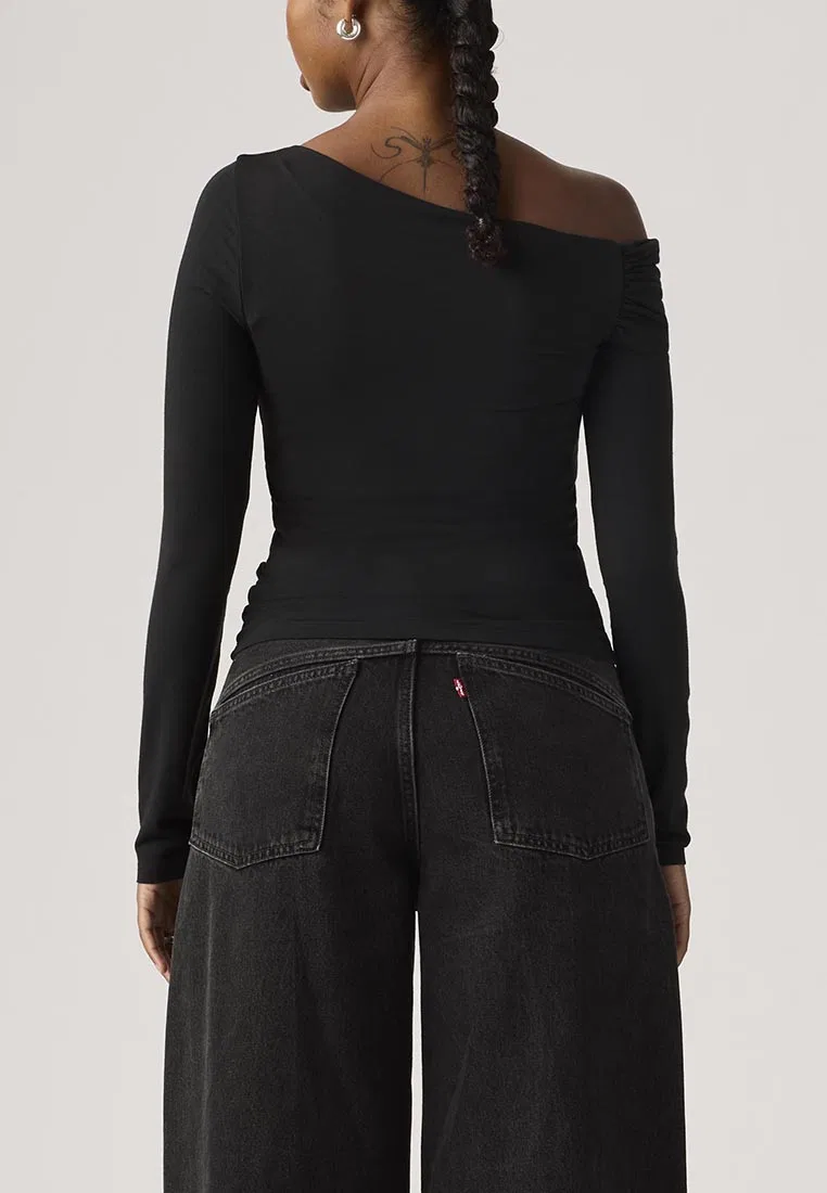 Топ женский с длинным рукавом, с открытыми плечами, модель Clara, Levi's, мультиколор — фото 2