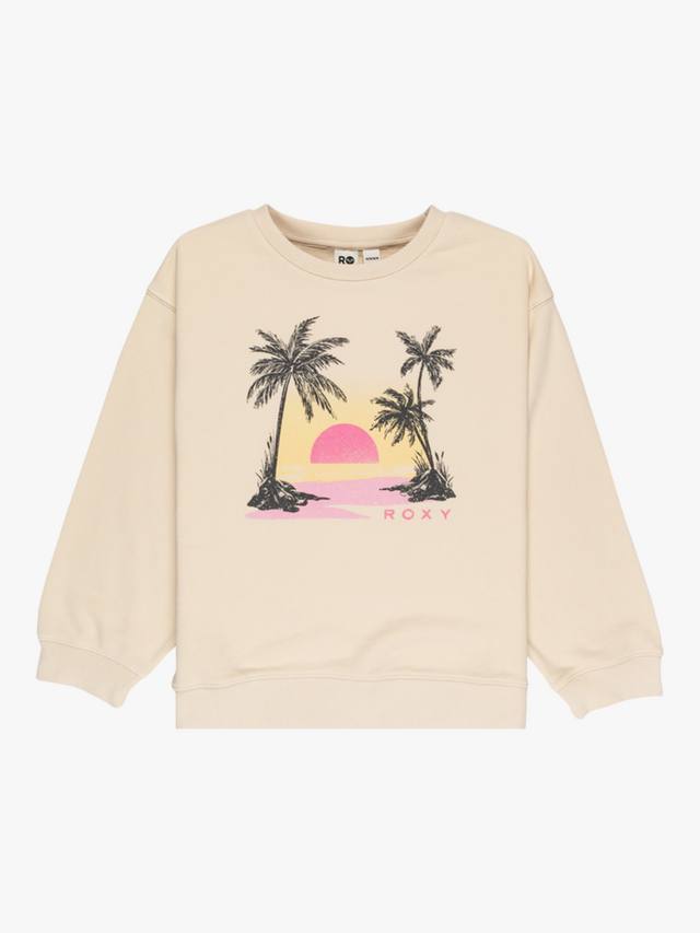 

Детский термоворсовый джемпер для утренних прогулок Roxy, Parchment