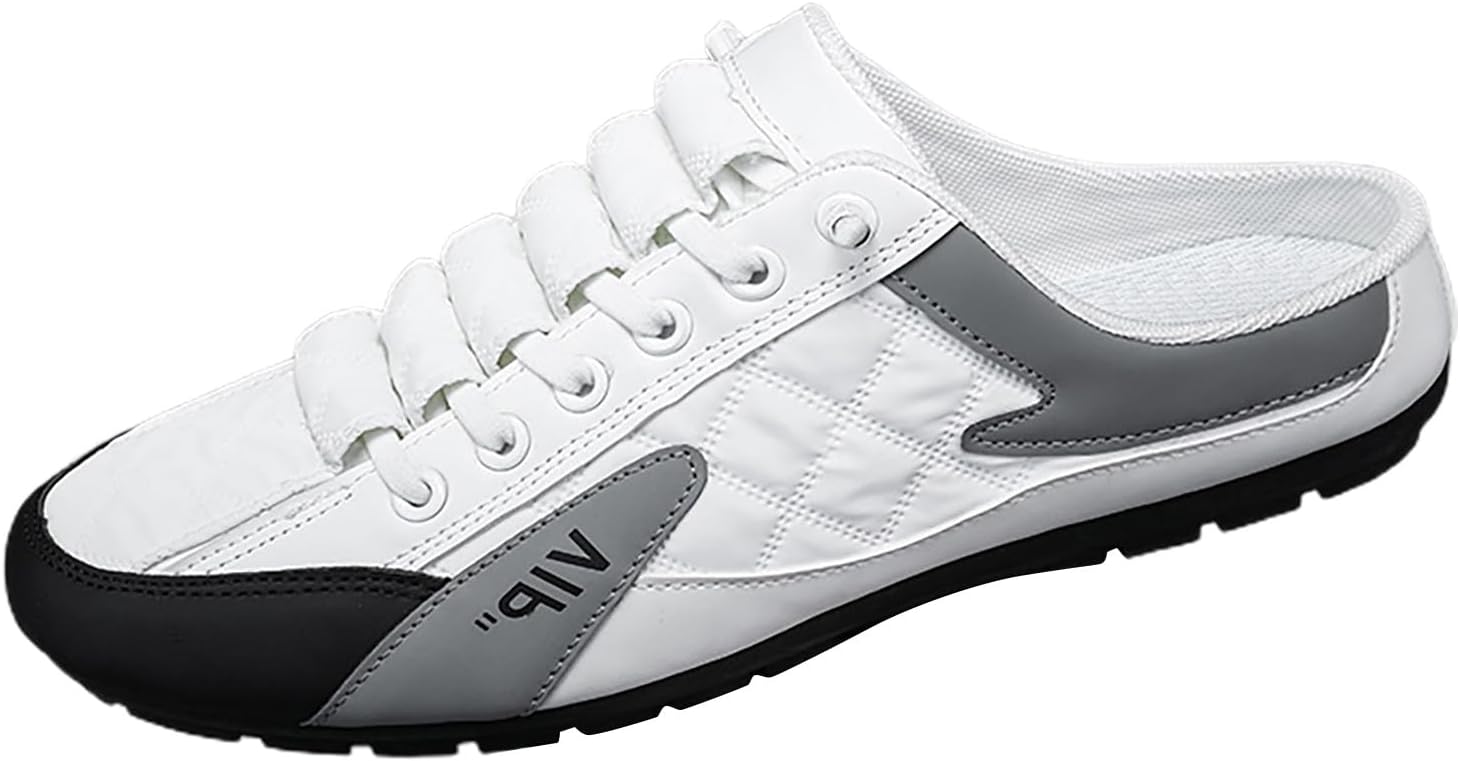 

Мужские новые весенне-осенние туфли-лодочки для рыбалки 2023 года, слипоны для мужчин, повседневные лоферы Generic, белый