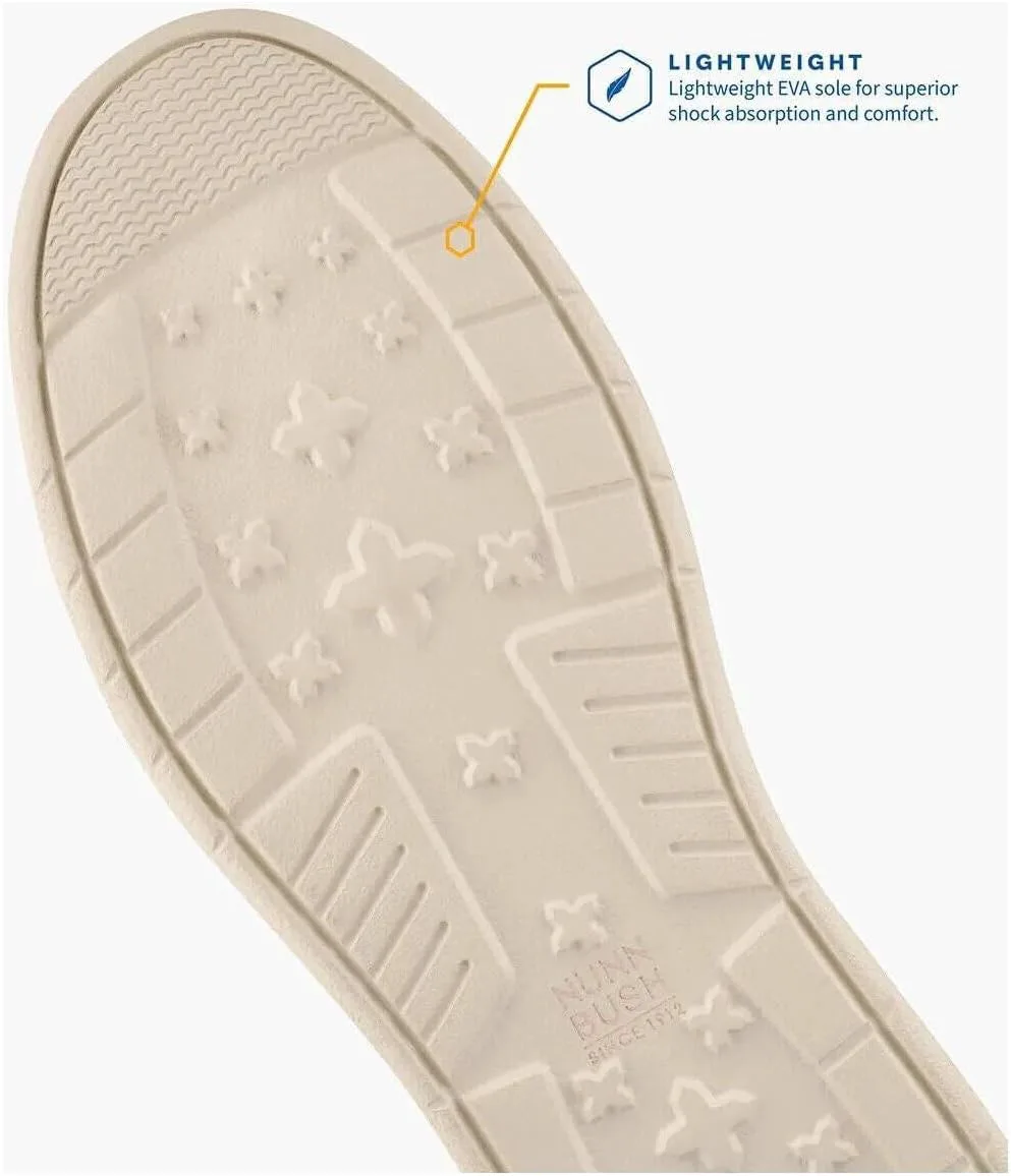 

Мужские мокасины Nunn Bush Brewski с тканевым верхом, удобные и легкие, без шнурков, темно-синий