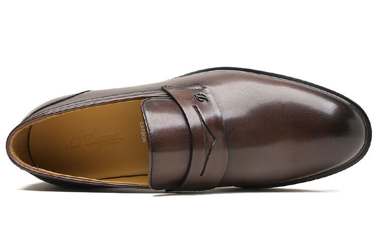 Туфли Men"s Casual Men Low-Top Coffee S.T.Dupont, цвет Coffee — фото 2