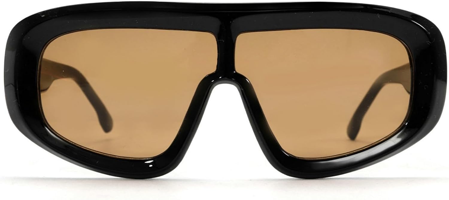 

Винтажные солнцезащитные очки Willochra большого размера в стиле «пилот» для женщин и мужчин, с крупной оправой, ветрозащитные, популярные солнцезащитные очки-щитки UV400, C2