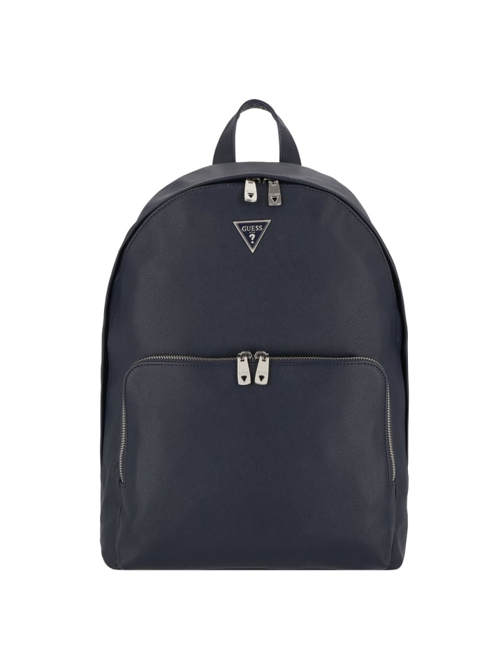 

Рюкзак Guess, цвет dark blue-orange