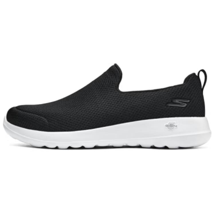 

Низкие повседневные кроссовки мужские черно-белые Skechers