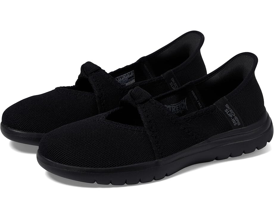 

Туфли на плоской подошве SKECHERS Hands Free Slip-ins On-The-Go Flex - Audrey, черный